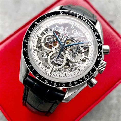 omega speedmaster platinum skeleton